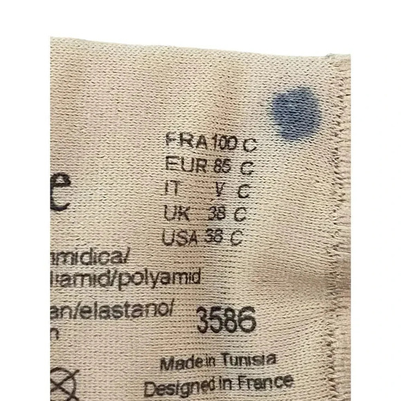 Chantelle Magnifique Full Coverage Minimizer Paris Underwire Bra Size 38C - Picture 4 of 4